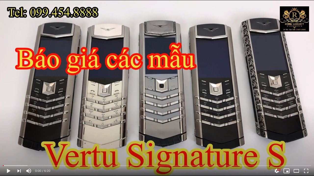 Vertu Signature S Chính Hãng - Báo Giá Vertu Signature S Steel Mới Nhất - Vertu Chính Hãng