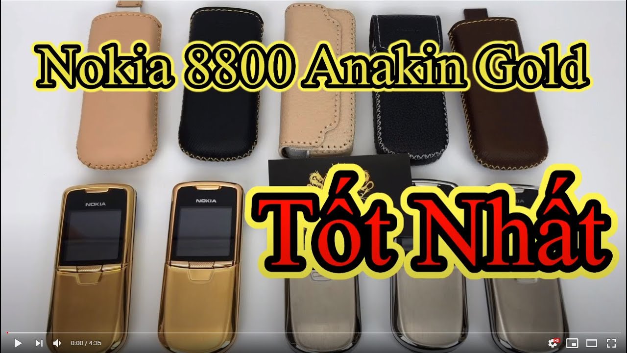 Báo Giá Điện Thoại Nokia 8800 Anakin Gold Giá Tốt - Nokia 8800 Anakin Gold Chính Hãng