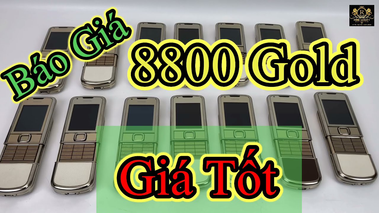 Nokia 8800e Arte Gold Zin Chính Hãng - Giá Bán Nokia 8800 Gold Nguyên Bản - Địa Chỉ Bán 8800 Uy Tín