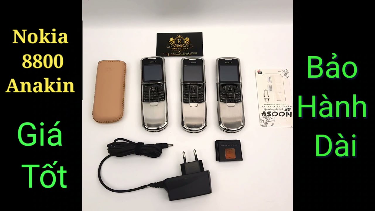 Nokia 8800 Anakin Giá Ưu Đãi - Bảo Hành Dài Tại Rồng Luxury
