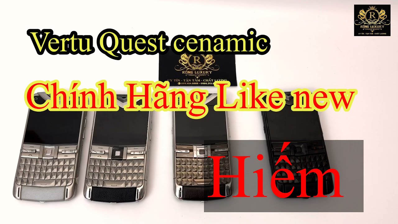 Vertu Quest Cenamic Chính Hãng Like New - Vertu QWERTY