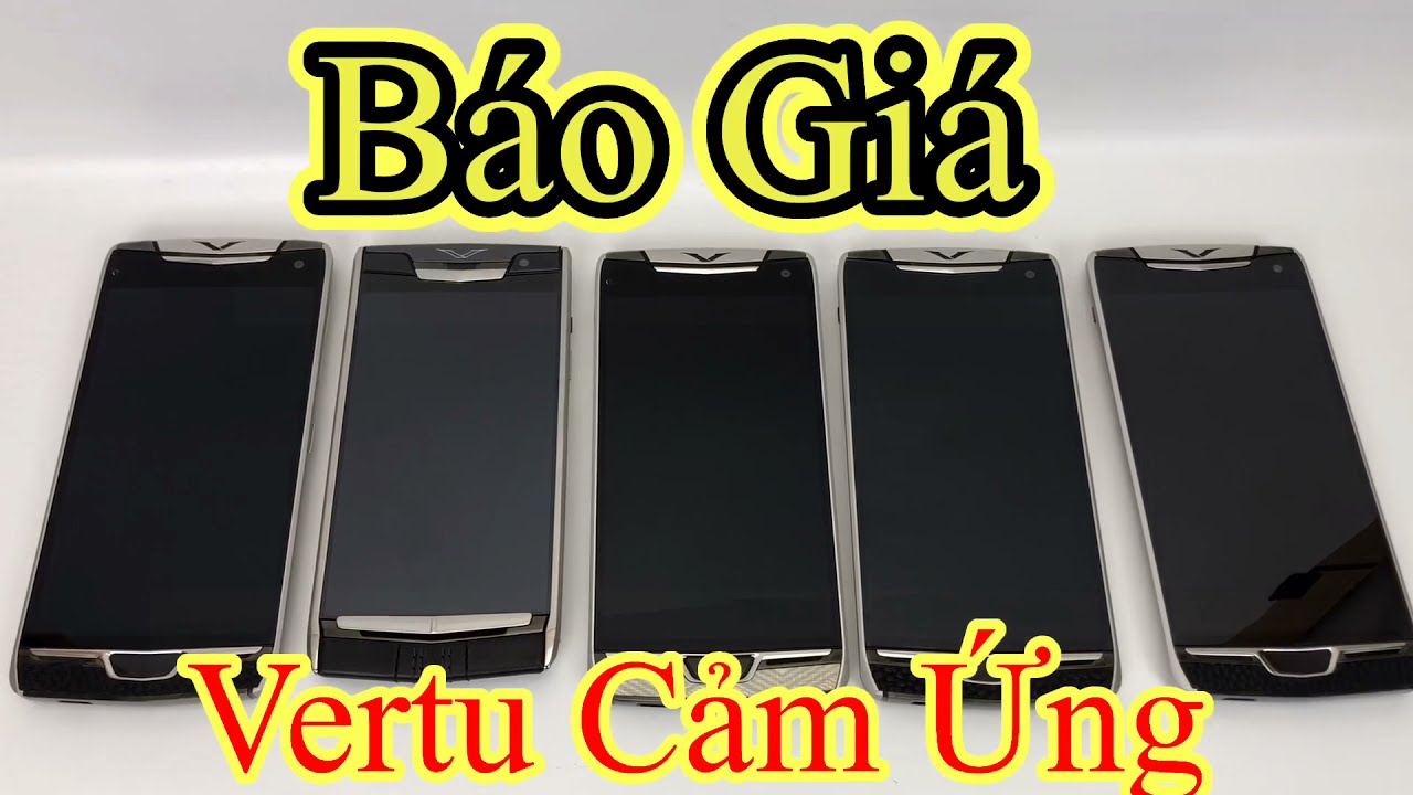 Giá Bán Vertu Cảm Ứng Chính Hãng - Vertu Constellation X 2 Sim 2017 - Vertu New Signature Touch 2