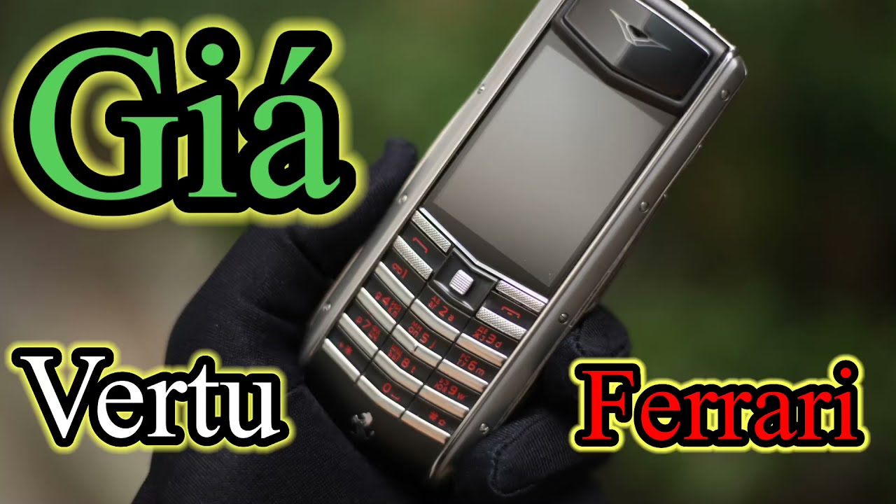 Vertu Ascent Ti Ferrari Chính Hãng - Giá Bán Ascent Ferrari - Địa Chỉ Bán Vertu Uy Tín Chính Hãng