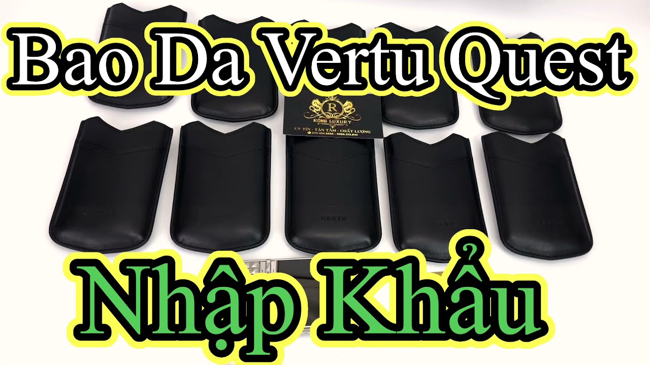 Bao Da Vertu Quest HandMade Nhập Khẩu - Bán Bao Da Vertu Constellation Quest Đẹp Và Tốt