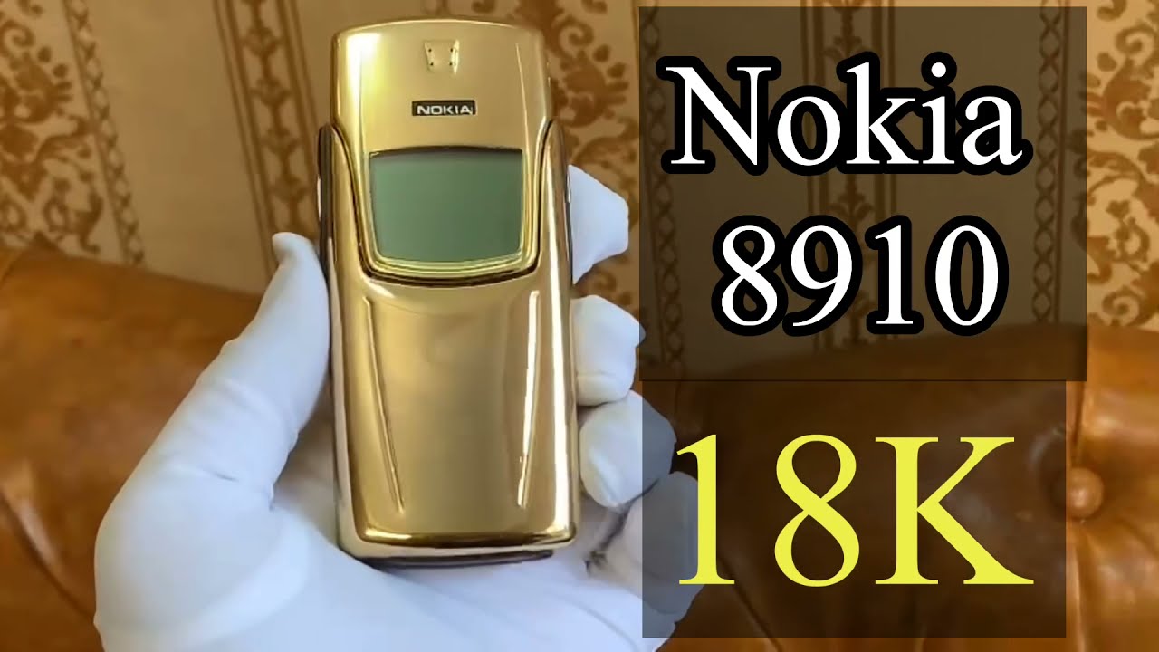 Nokia 8910 Gold Chính Hãng Mạ Vàng 18k Sang Và Đẹp - Bán Nokia 8910 Gold Uy Tín
