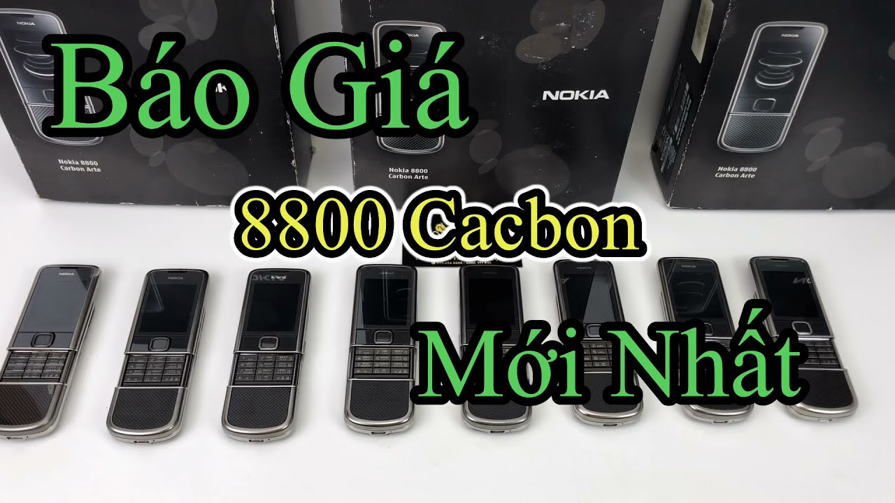 Nokia 8800 Arte Cacbon 4G Chính Hãng - Báo Giá Bán Nokia 8800 Cacbon Mới Nhất Hiện Nay